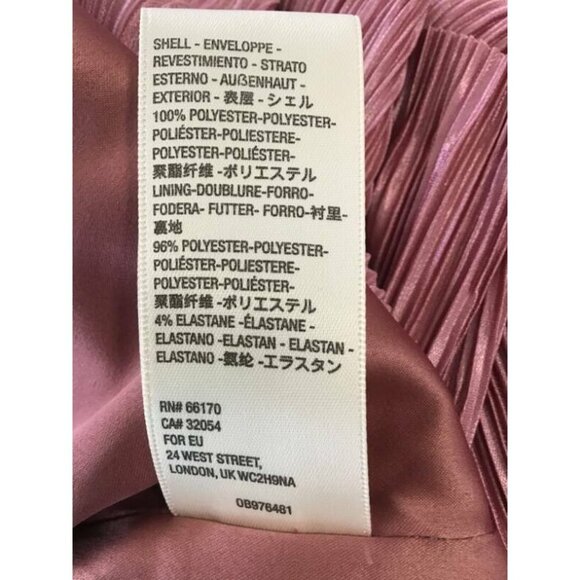 Free People Dress Size 2 Pink Crinkle Women New - Picture 6 of 7